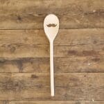 Houten lepel met figuur - Afbeelding 2
