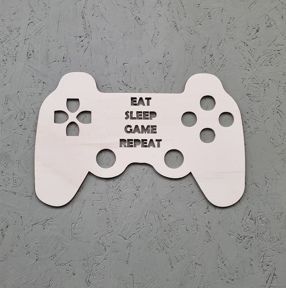 houten gamecontroller