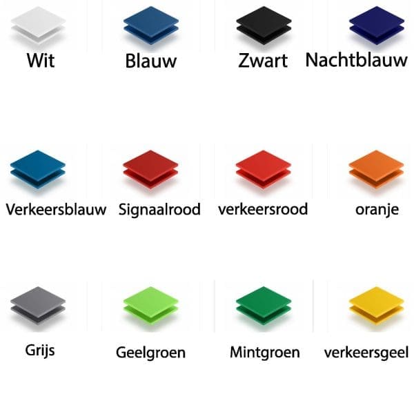 Product op maat: ontwerp voor eiken bord met acrylaat letters - Afbeelding 2